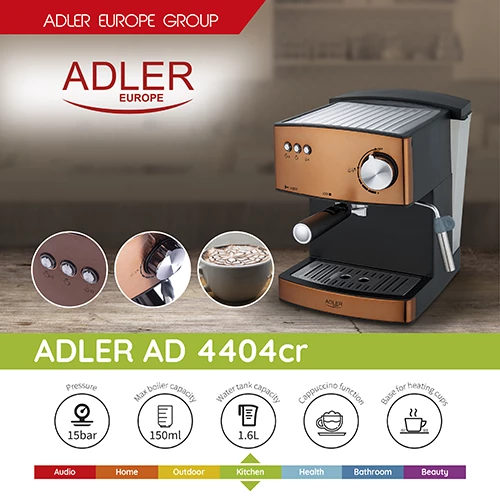 Adler ad 4404 aparat za espresso