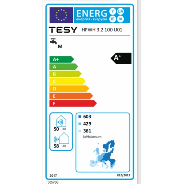 Tesy HPWH 3.2 100 U01